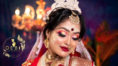 Moumita's ultra sweet bridal makeup