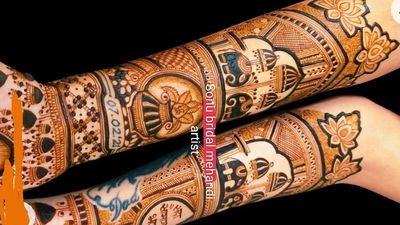 all face bridal mehandi design