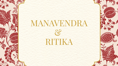 Manavendra & Ritika