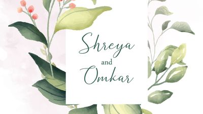 Shreya & Omkar