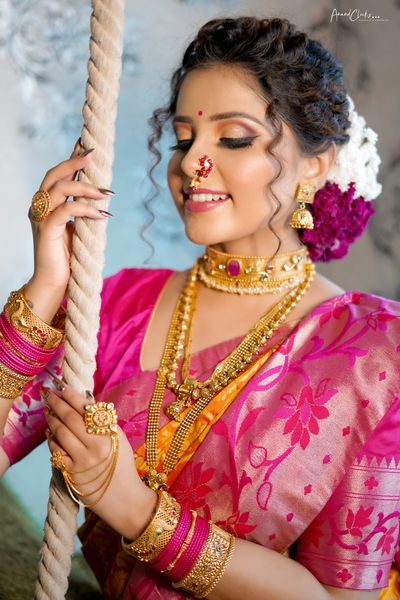 Maharashtrian Wedding Makeup 