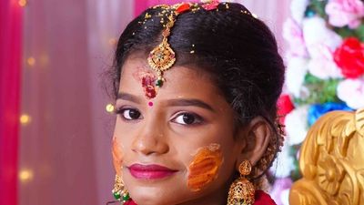 Harshitha's Half saree function day