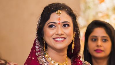 Bride Nivedita / Puja function