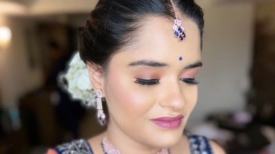 Engagement look for Sanjana Seth