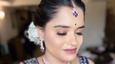 Engagement look for Sanjana Seth
