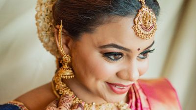 South Indian Bridal Makeup & Hairstyles