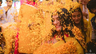 Harshita & Anant: Haldi