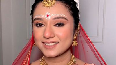 Beautiful Bengali bride Shivani ✨