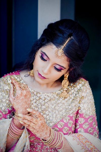 bridal Ananya look