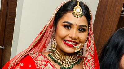 Nisha for her wedding