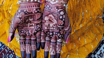 Special Bridal Mehndi Figure