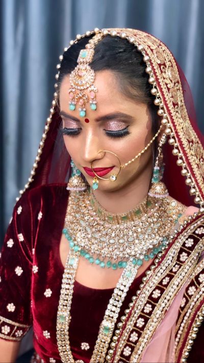 HD bridal makeup 