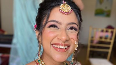 Anushree day wedding bridal look