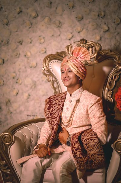 wedding photo of pavan &poonam 