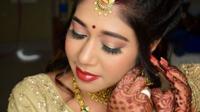 Bengali Bride Manjori's Reception ❤️