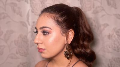 Cocktail look for Shivangi