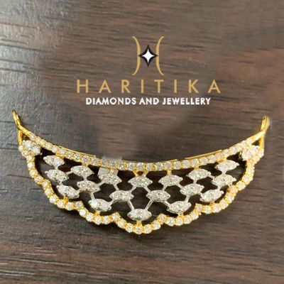 DIAMOND TANMANIYA/MANGALSUTRA PENDANT SET