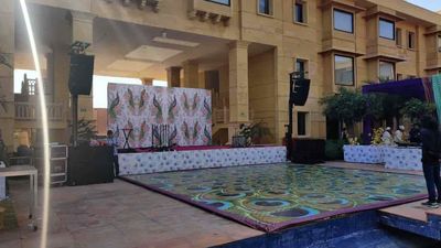 Wedding at Jaisalmer Marriott Resort & Spa, wedding decoration