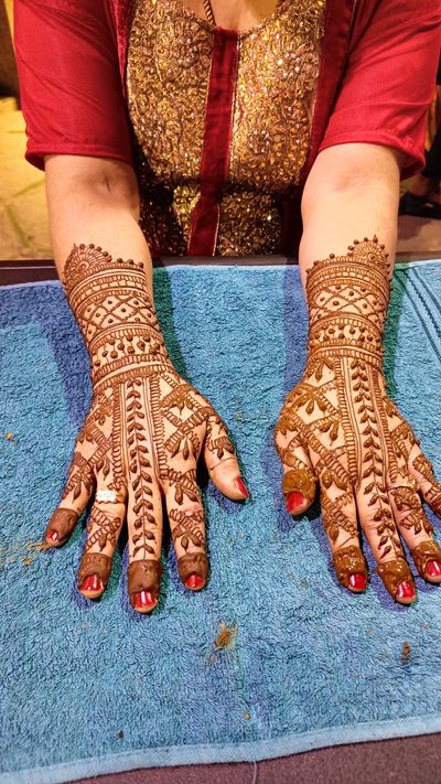 Non bridal mehendi -Arpitha's Mehendi and Sangeeth