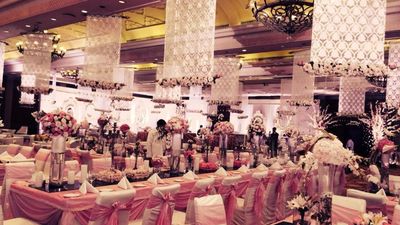 Reception decor at taj new delhi