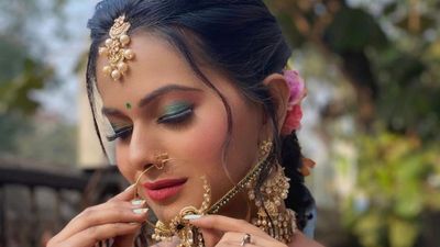 Gorgeous Mehendi Bride
