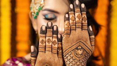 Non figure bridal, semi bridal non figure and party Mehndi 