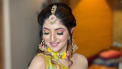 Haldi Makeup