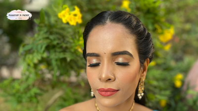 Glitter Eye Makeup - Borivali - MakeupnmorebyAmu