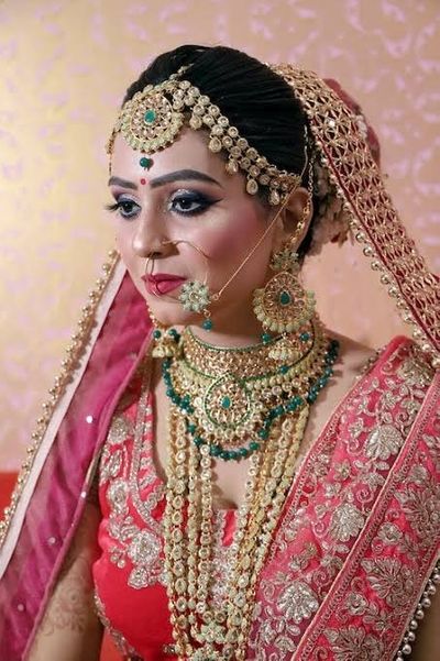 Shikha Jaiswal the bride