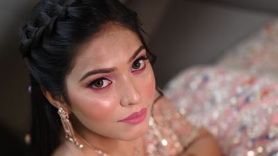 HD Engagement Makeup on Anushka