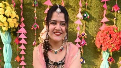 Bride - Dr Anjali (Mehndi look)