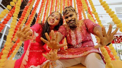 2 STATE WEDDING - HALDI