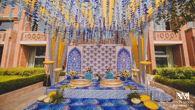 Anuja & Shaurya's Haldi at ITC Rajputana