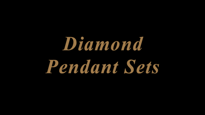 Diamond Pendent Sets