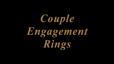 Couple Engagement Rings