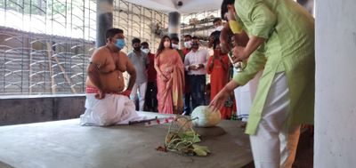 Abhishek Dalmia Durga Puja catering