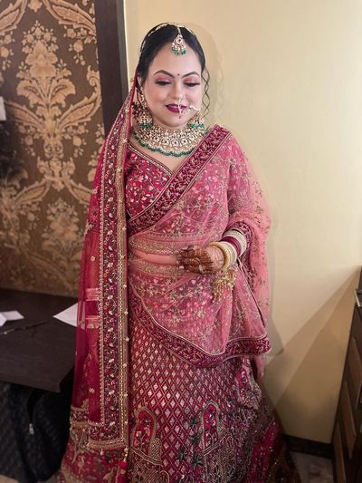 Heena's engagement and wedding