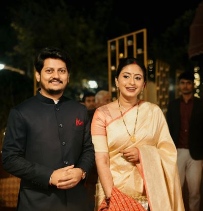 Mona’s reception in Delhi