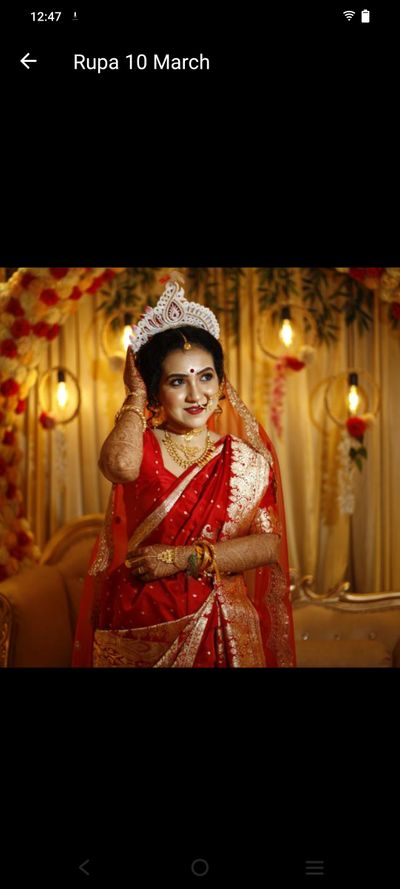 Rupsa Wedding Look