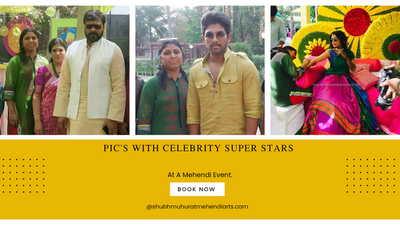 Celebrity Mehendi Event.