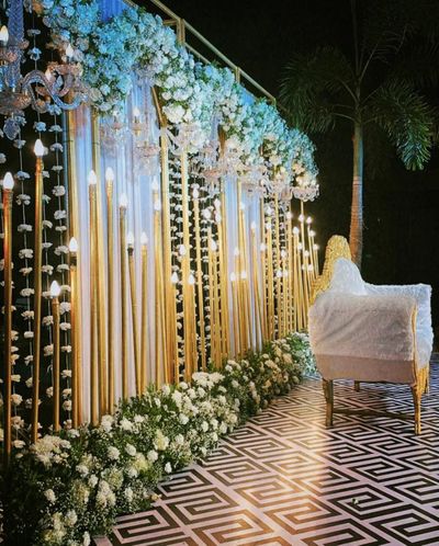 Decor for Engagement and Sangeet Ceremony