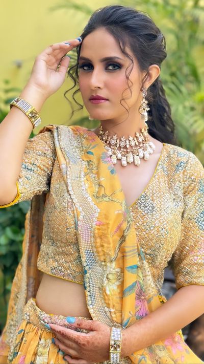 Mehndi / Sangeet look