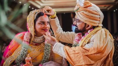Vandana & Akash: A grand wedding.