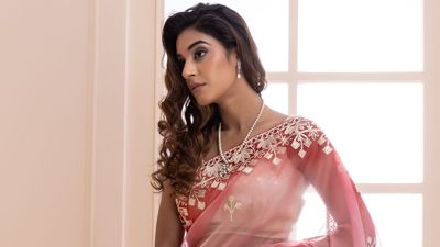 Organza and Tissue Sarees: Are you ready beautiful brides?