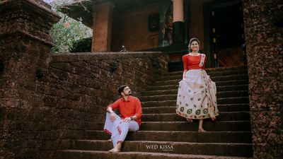 Kerala Traditional Pre Wedding