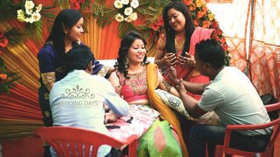 wedding days of Shikha Bhandaari 