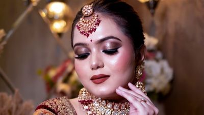 Rajwadi bridal look