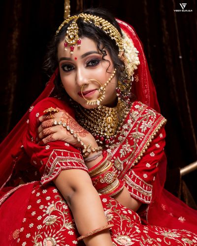 Khushi bridal look