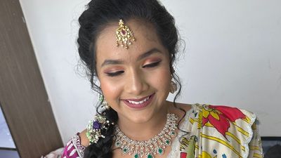 Saree Function Makeup