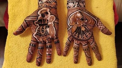 Special Bridal Mehandi Design